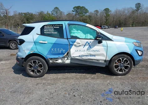 2019 Ford Ecosport Ses z USA, uszkodzony, nr VIN MAJ6S3JL5KC293514